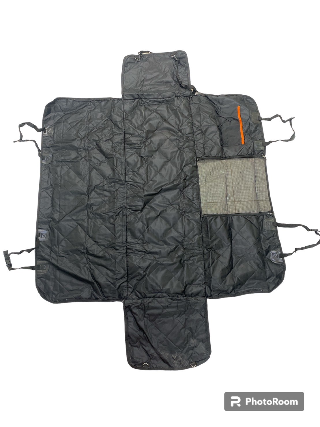 เสื่อรถสำหรับสัตว์เลี้ยงสุนัขที่นั่งด้านหลัง รุ่น (01) cotton100% with zipper 