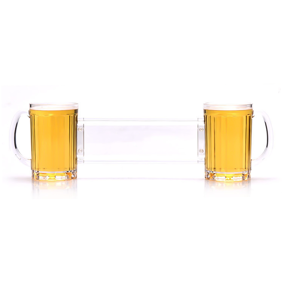 แก้วเบียร์คู่ Duo Beer Mug TYPE A แบบยาว อะคริลิค