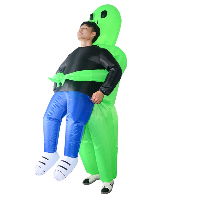 ชุดเป่าลม ชุดแฟนซี คนโดนเอเลี่ยนอุ้ม