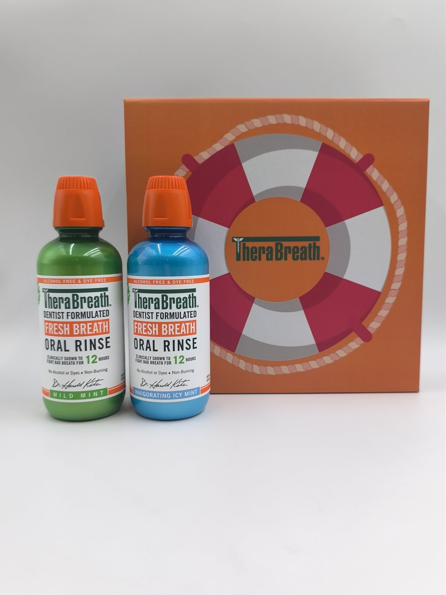  TheraBreath Fresh Breath Oral Rinse set 