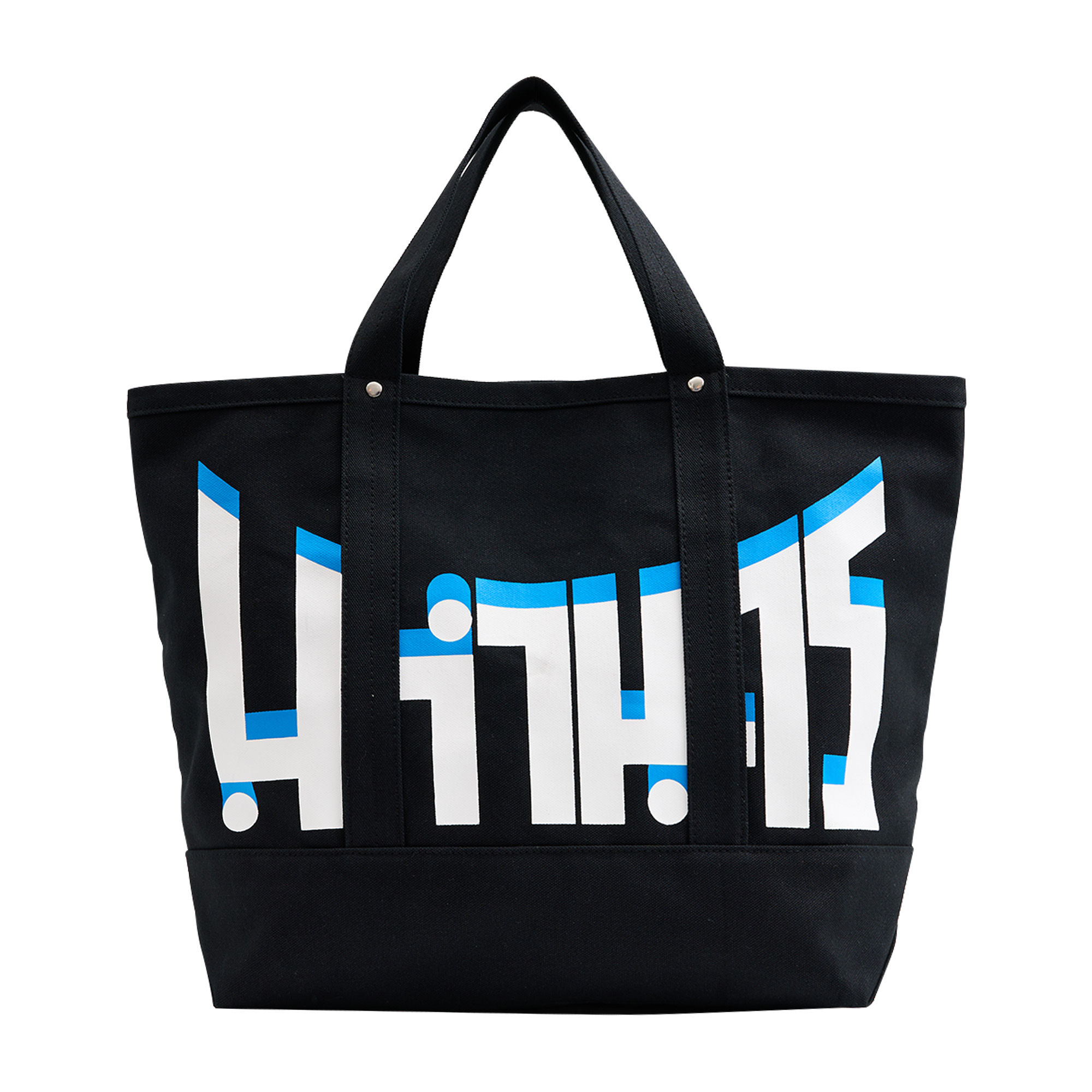 MAHANAKHON TOTE BAG CANVAS BLACK