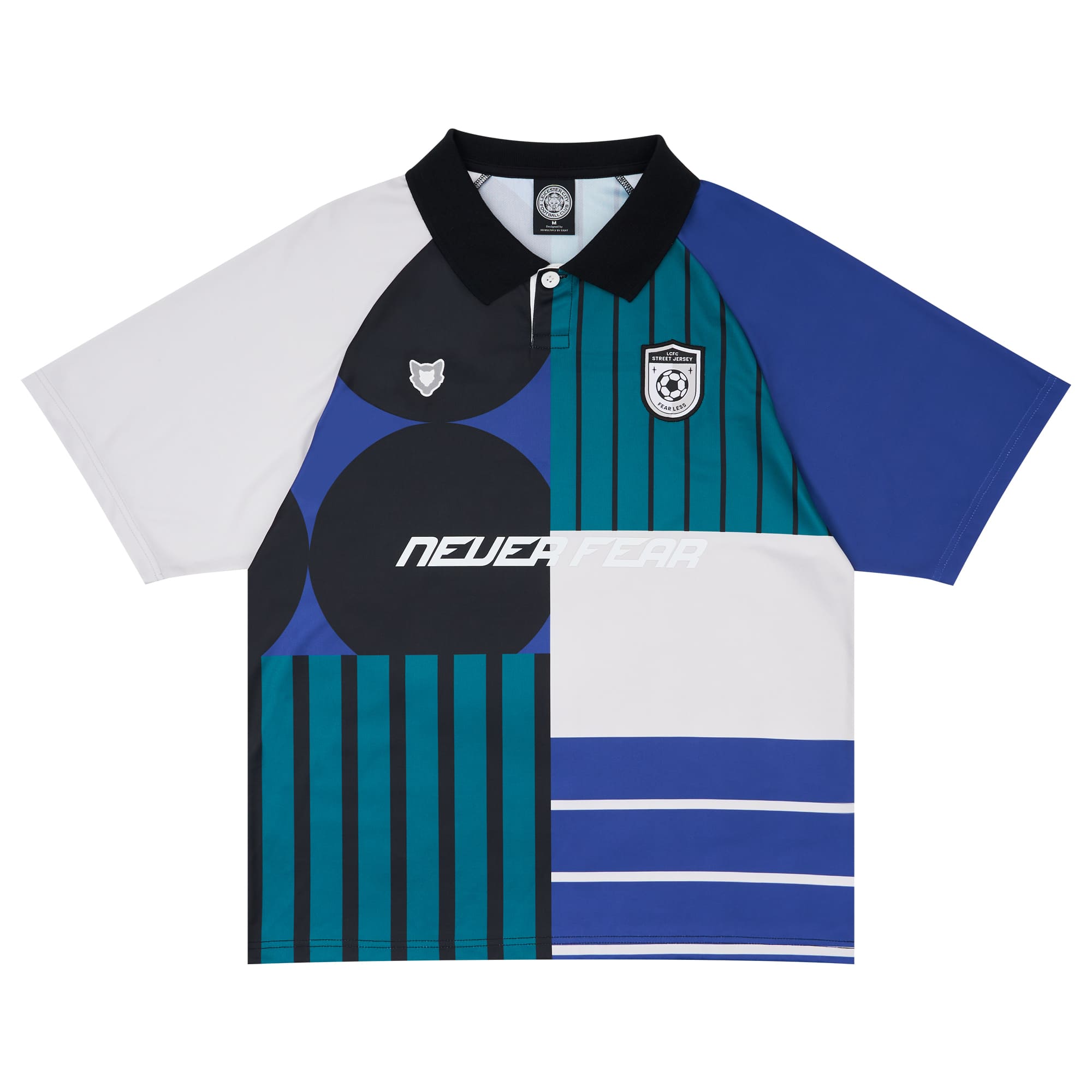 Leicester City Football Club Street Jersey Drop 2 (2025) Navy Green -XL